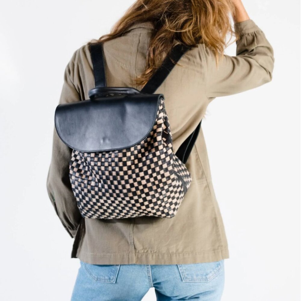 Able Elsa Basketweave Backpack